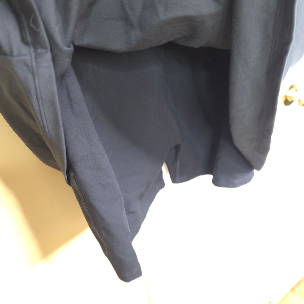 Girlfriend Collective Emery Seamed Dress in Black Size XXXL - Picture 5 of 6